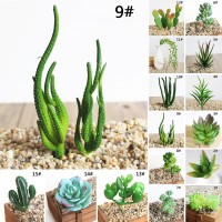 Artificial Miniature Succulents Plant Cactus Echeveria Flower Home Decor 5-11cm   112593612108